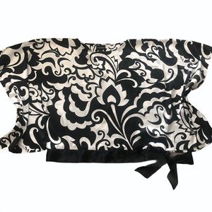 Lane Bryant Black and White Top